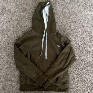 Women’s Olive Green Hooded Sweatshirt